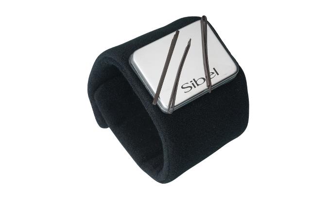 Magnetický náramek Sibel Quickystick - černý (0090055) + dárek zdarma