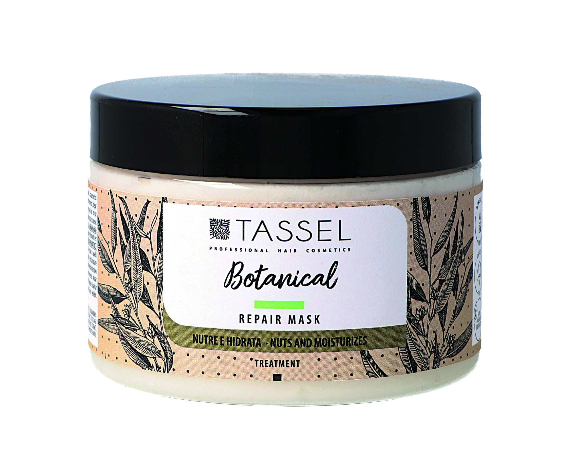Maska pro suché a poškozené vlasy Tassel Cosmetics Botanical Repair Mask - 300 ml (07610) + DÁREK ZDARMA