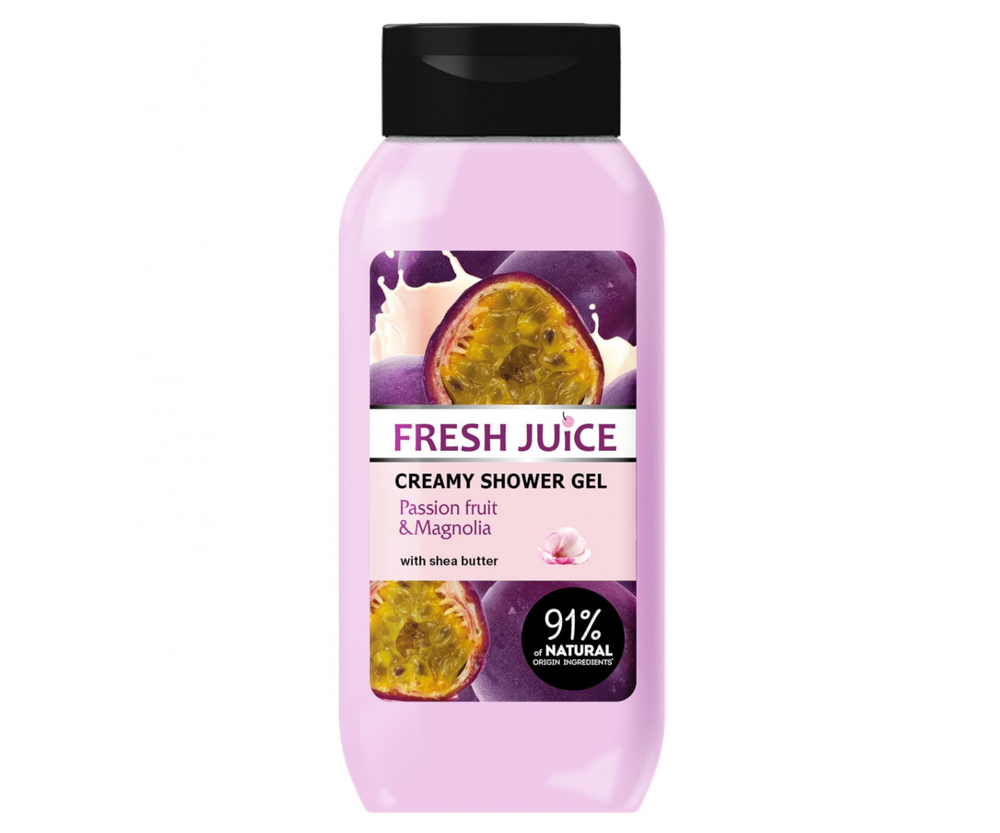Krémový sprchový gel Fresh Juice Passion fruit and Magnolia Creamy Shower Gel - 400 ml