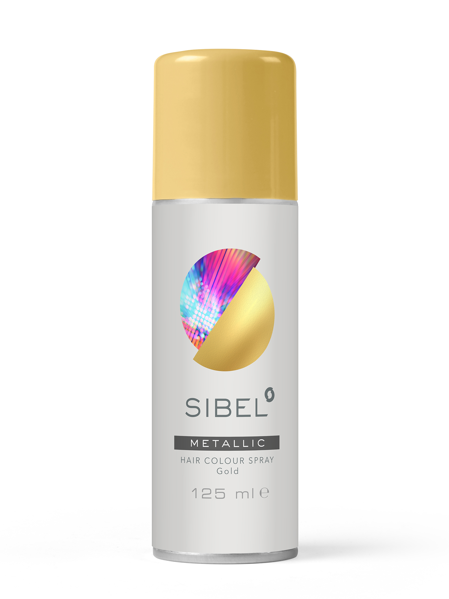 Barevný sprej na vlasy Sibel Hair Colour - zlatá (0230000-33) + dárek zdarma