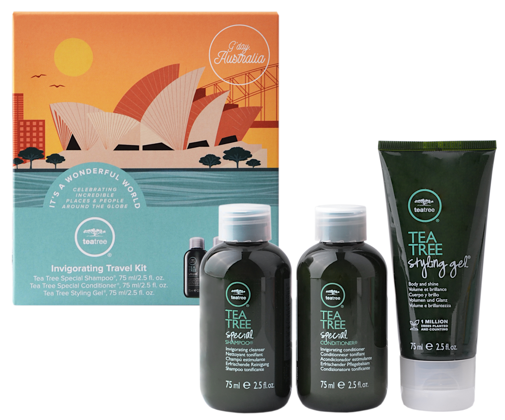 Cestovní sada pro osvěžení vlasů se stylingovým gelem Paul Mitchell Invigorating Travel Kit (702896) + dárek zdarma