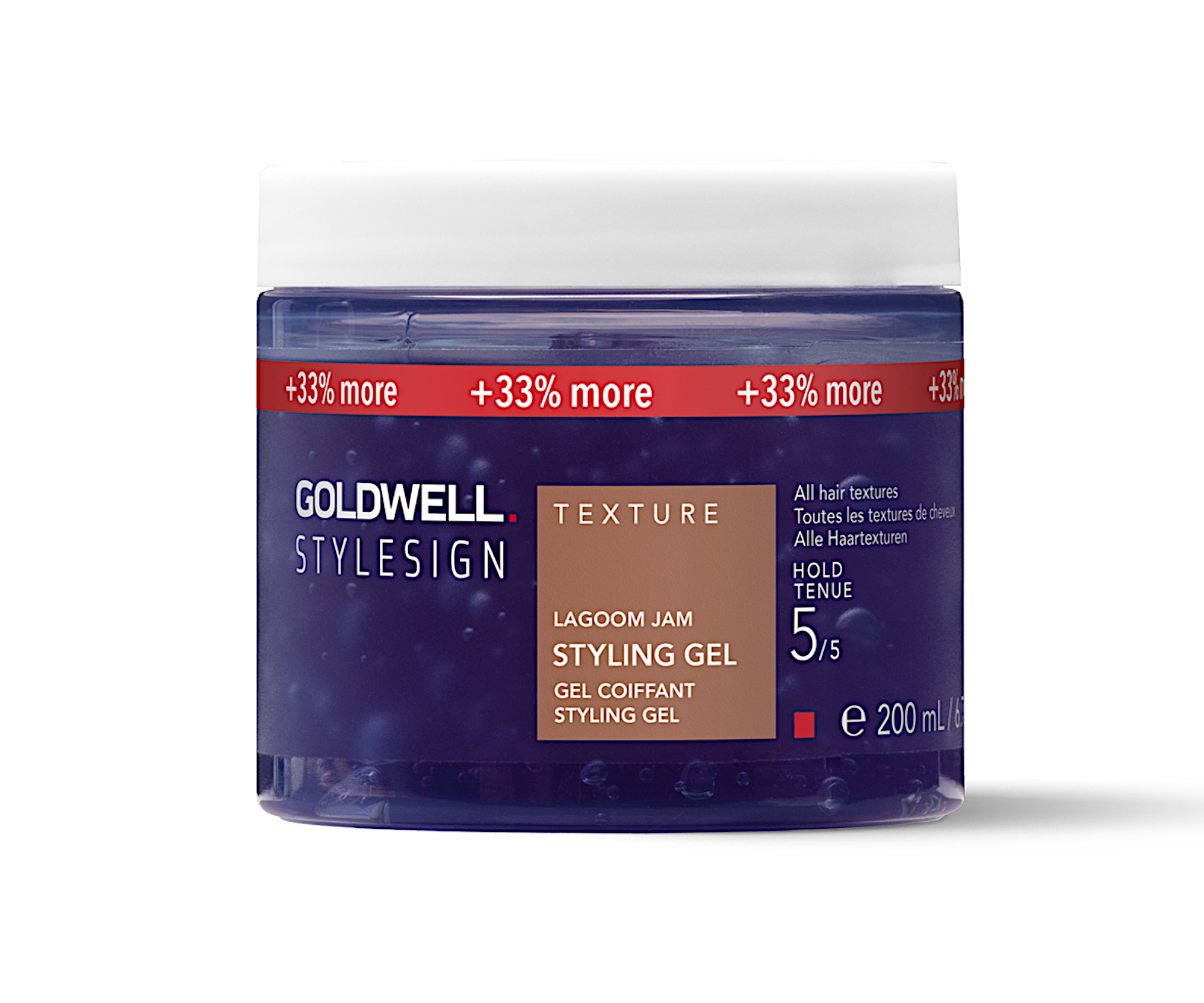 Stylingový gel na vlasy s velmi silnou fixací Goldwell Stylesign Texture Lagoom Jam - 200 ml + dárek zdarma