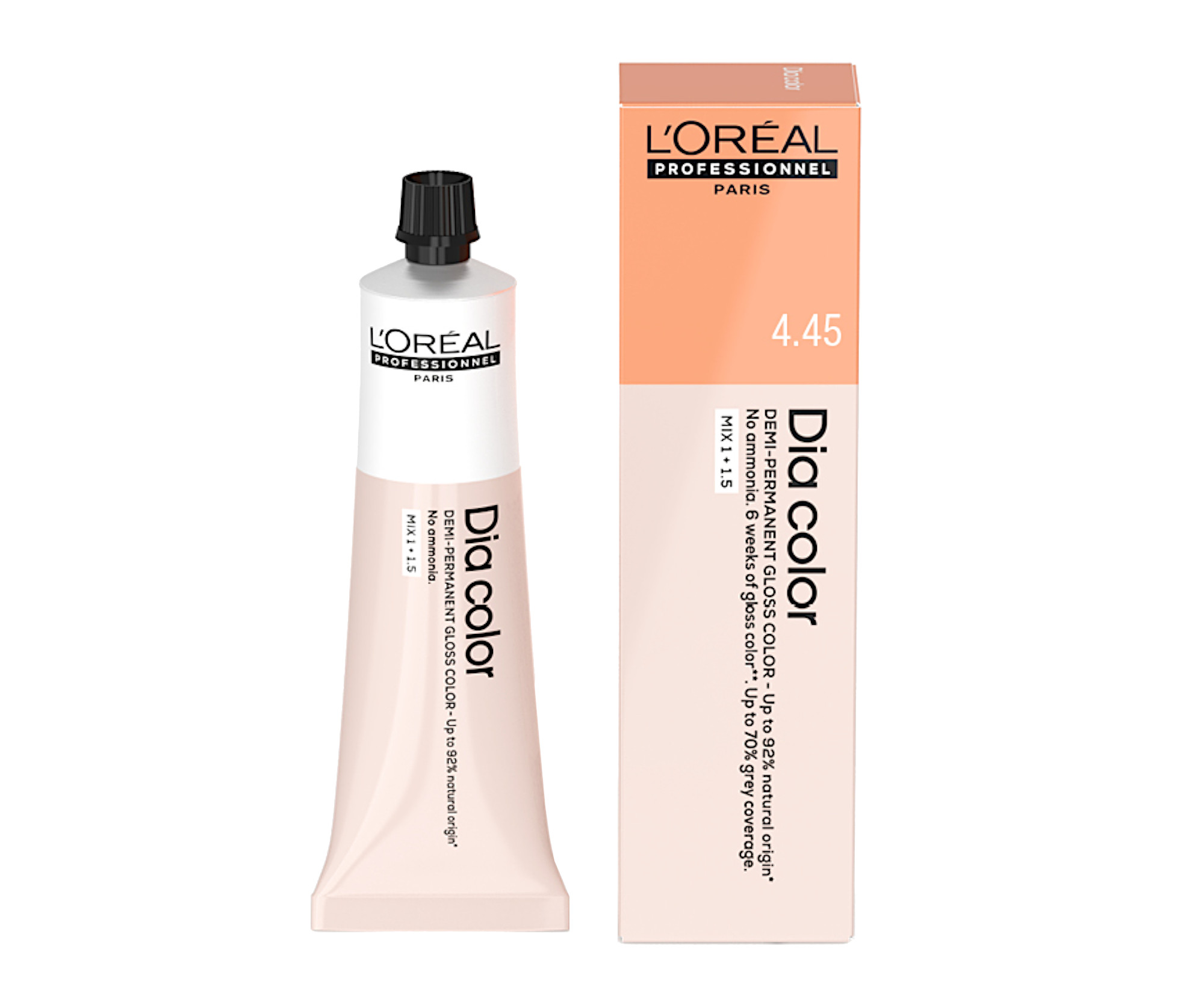 Přeliv na vlasy Loréal Professionnel Dia color 60 ml - 4.45 hnědá měděná mahagonová - L’Oréal Professionnel + dárek zdarma