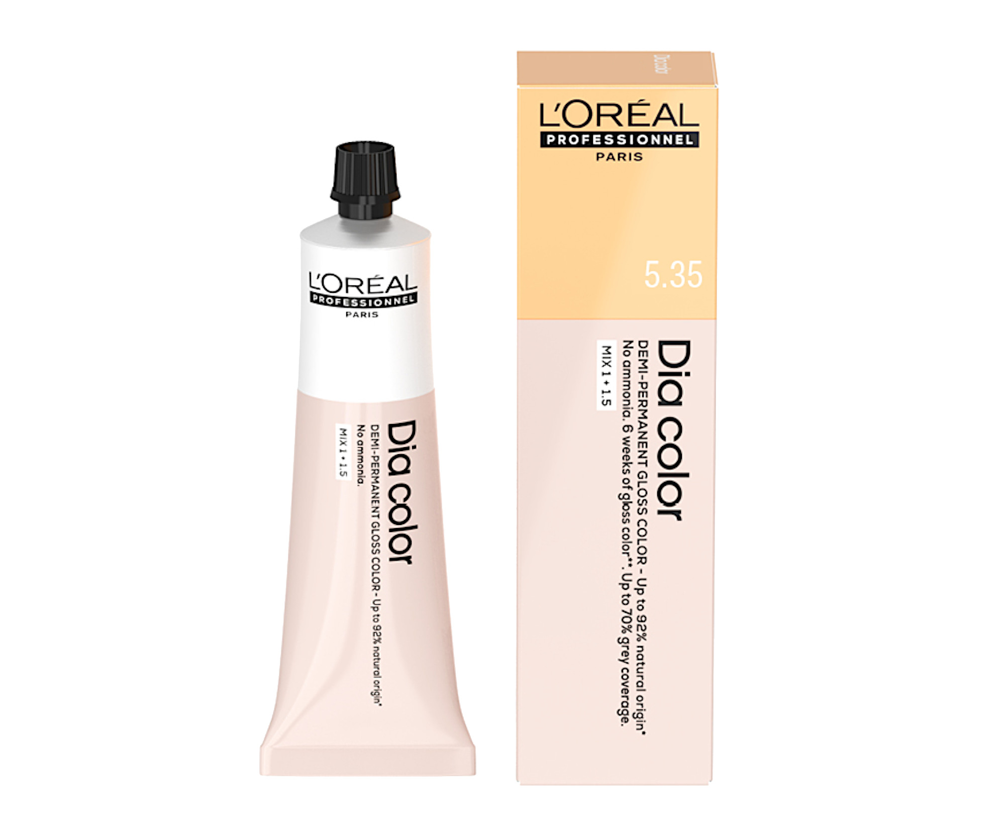 Přeliv na vlasy Loréal Professionnel Dia color 60 ml - 5.35 světlá hnědá zlatá mahagonová - L’Oréal Professionnel + dárek zdarma