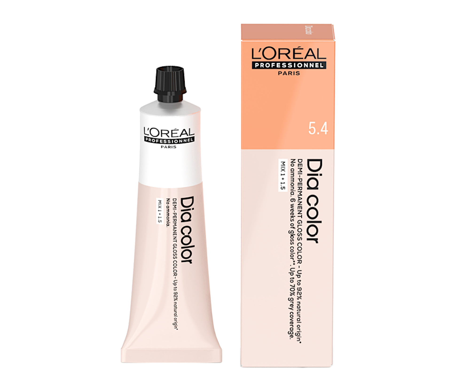 Přeliv na vlasy Loréal Professionnel Dia color 60 ml - 5.4 světlá hnědá měděná - L’Oréal Professionnel + dárek zdarma