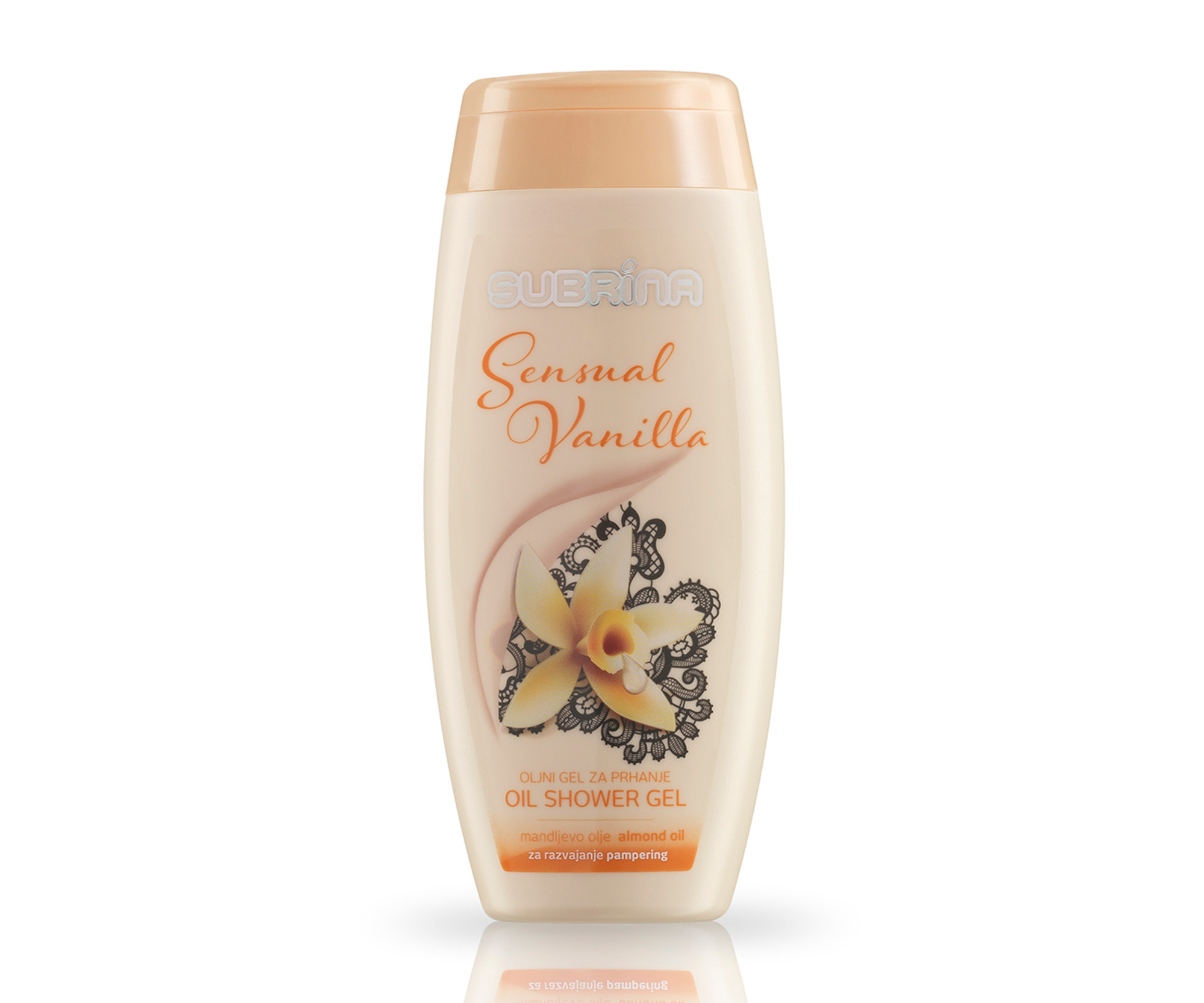Sprchový gel Subrina Sensual Vanilla - vanilka, 250 ml (081330)
