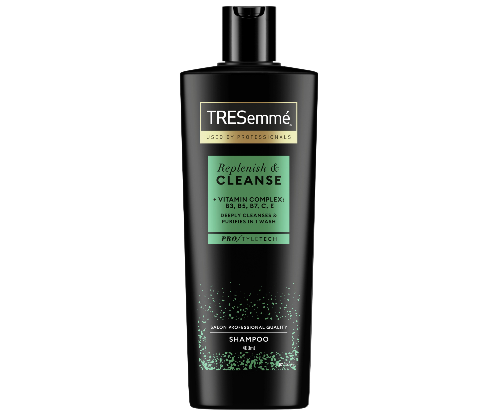 Čisticí šampon pro mastící se vlasy Tresemmé Replenish a Cleanse Shampoo - 400 ml + dárek zdarma
