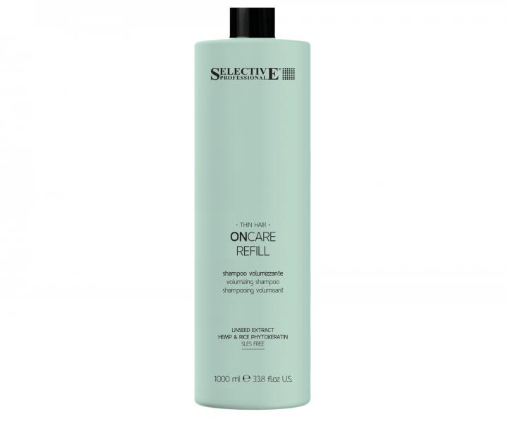 ampon pro objem jemnch a dnoucch vlas Selective Professional OnCare Refill Shampoo - 1000 ml