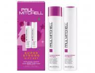 Drkov sada pro poslen vlas Paul Mitchell Super Strong Gift Set