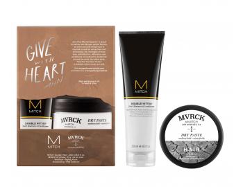 Pnsk ada Paul Mitchell MVRCK by MITCH - drkov sada - ampon + pasta (kolekce Give with Heart)
