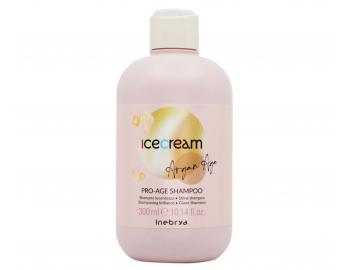 ampon pro ziv lesk vlas Inebrya Ice Cream Argan Age Pro-Age Shampoo - 300 ml