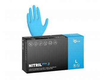 Silnj nitrilov rukavice Espeon Nitril Ideal 3 - 100 ks, modr, velikost L