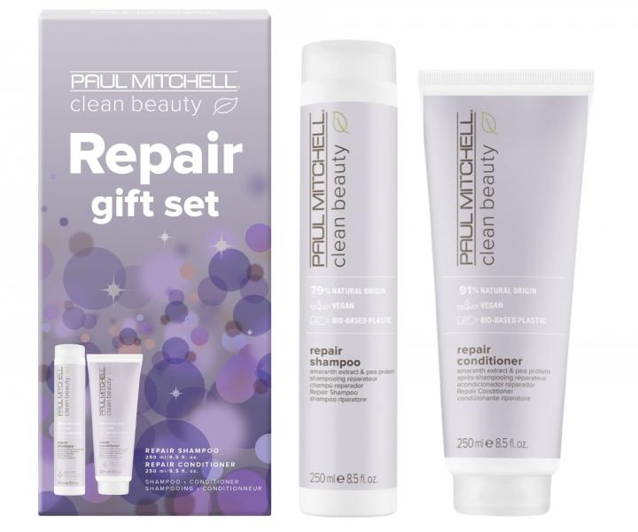 Drkov sada pro pokozen vlasy Paul Mitchell Clean Beauty Repair Gift Set