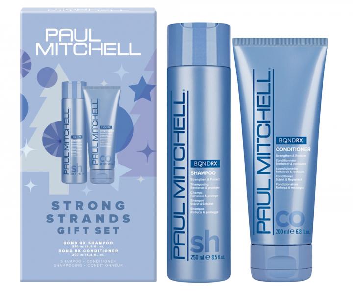 Sada pro chemicky oeten vlasy Paul Mitchell Bond RX Strong Strands Gift Set