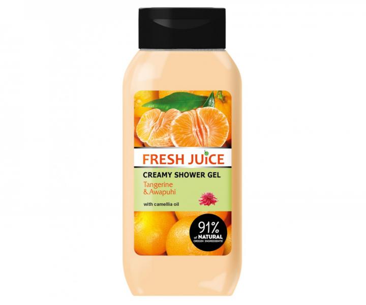 Krmov sprchov gel Fresh Juice Tangerine and Awapuhi Creamy Shower Gel - 400 ml
