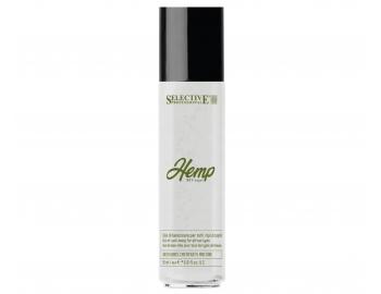 ada pro hydrataci a regeneraci suchch a lmavch vlas Selective Professional Hemp - olejov pe - 50 ml