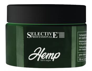 Regeneran gelov maska Selective Professional Hemp Conditioning jelly treatment - 500 ml