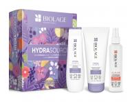 Drkov sada pro hydrataci vlas Biolage HydraSource