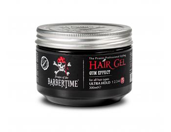 Gel na vlasy Barbertime Hair Gel - 300 ml - gumov efekt - s maximln fixac, vysokm leskem