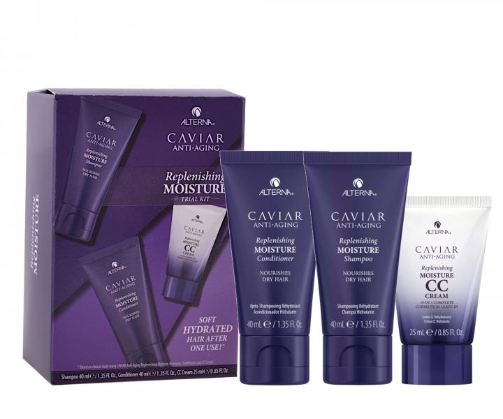 Drkov cestovn sada pro hydrataci suchch vlas Alterna Caviar Replenishing Moisture