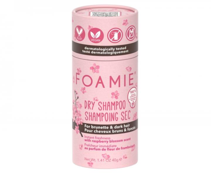 Such ampon pro tmav vlasy Foamie Berry Brunette Dry Shampoo - 40 g