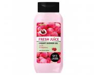 Krmov sprchov gel Fresh Juice Litchi and Raspberry Creamy Shower Gel - 400 ml