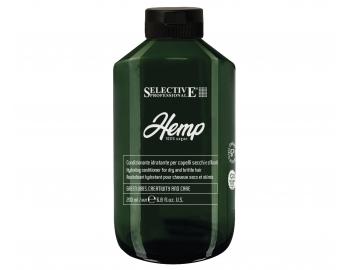 ada pro regeneraci vlas a vlasov pokoky s konopnm olejem Selective Professional Hemp - kondicionr - 200 ml