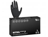 Siln nitrilov rukavice se zdrsnnm povrchem Espeon Nitril Strong 3 - 100 ks, ern