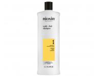 istic ampon pro mrn dnouc prodn vlasy Nioxin System 1 Scalp + Hair Shampoo - 1000 ml