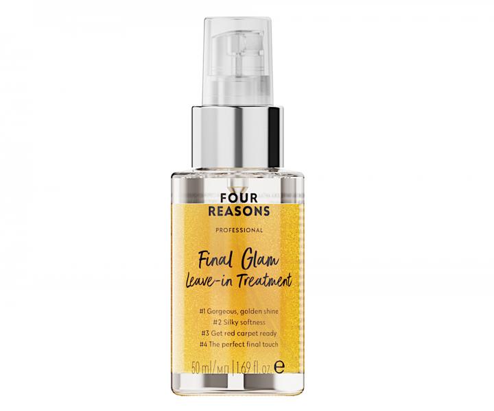 Bezoplachov kondicionr ve spreji Four Reasons Professional Final Glam Leave-in Treatment - 50 ml