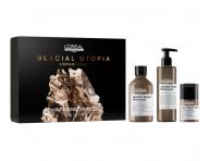 Drkov sada pro pokozen vlasy Loral Professionnel Serie Expert Absolut Repair Molecular Trio