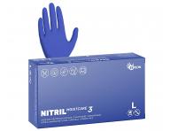 Nitrilov rukavice s hydratac Espeon Nitril Moistcare 3 - 100 ks, tmav modr, velikost L