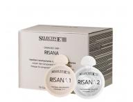 Dvoufzov maska pro pokozen a namhan vlasy Selective Professional Risana Mask - 12+12 x 15 ml