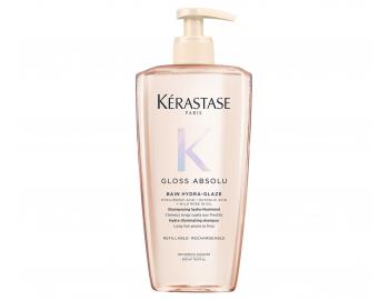 Hydratan a rozjasujc ampon pro vlasy se sklonem ke krepatn Krastase Gloss Absolu Bain Hydra-Glaze - 500 ml