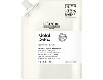 ampon pro barven a pokozen vlasy Loral Professionnel Serie Expert Metal Detox - 500 ml, nhradn npl