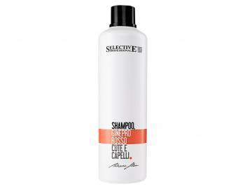 ampon pro mastn vlasy s ervenm jalovcem Selective Professional Artistic Flair Shampoo Ginepro Rosso - 1000 ml