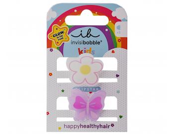 Dtsk vesel skipeky do vlas Invisibobble Clipstar Happy Flower - 2 ks