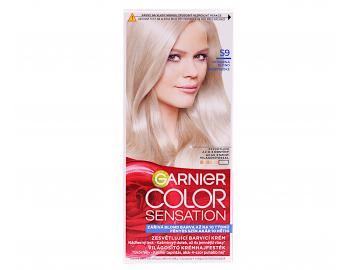 Zesvtlujc permanentn barva Garnier Color Sensation - S9 stbrn blond