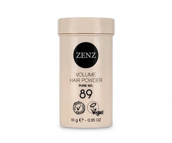 Fixan pudr pro objem vlas Zenz Volume Hair Powder Pure No. 89 - 10 g