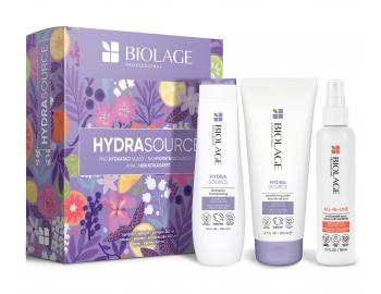 Drkov sada pro hydrataci vlas Biolage HydraSource