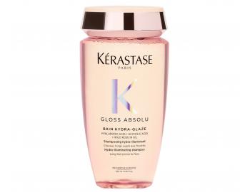 Hydratan a rozjasujc ampon pro vlasy se sklonem ke krepatn Krastase Gloss Absolu Bain Hydra-Glaze - 250 ml