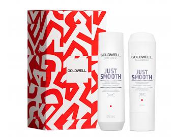 Drkov sada pro uhlazen nepoddajnch vlas Goldwell Dualsenses Just Smooth