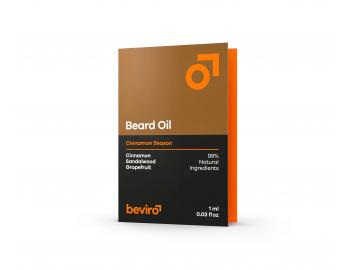 Olej na vousy Beviro - 1 ml - skoice, santalov devo a grep