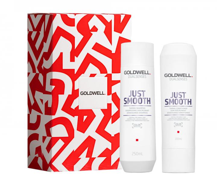 Drkov sada pro uhlazen nepoddajnch vlas Goldwell Dualsenses Just Smooth