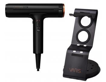 Profesionln fn na vlasy Varis AirQ Hair Dryer - 1800 W, ern + stojan Varis zdarma