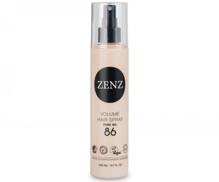 Lak pro objem vlas se stedn fixac Zenz Volume Hair Spray Pure No. 86 - 200 ml