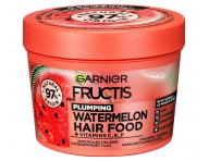 Maska pro jemn vlasy bez objemu Garnier Fructis Watermelon Hair Food 3 Usage Mask - 400 ml