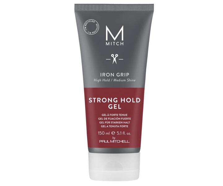 Gel na vlasy se silnou fixac Paul Mitchell Mitch Iron Grip Strong Hold Gel - 150 ml