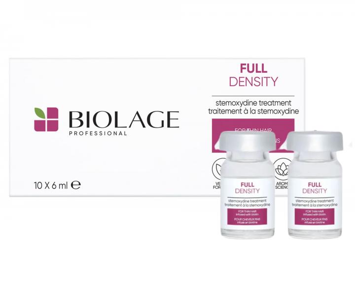 Kra pro hustotu vlas Biolage Full Density Stemoxydine Treatment - 10 x 6 ml