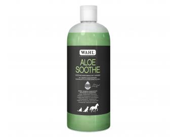 Zklidujc ampon pro hustou a zacuchanou srst zvat Wahl Aloe Soothe - 500 ml, koncentrt